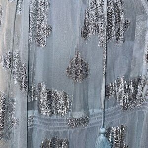 The Marais Printed Chiffon Maxi Dress